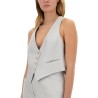 "BARATHEA" SILK WOOL VEST