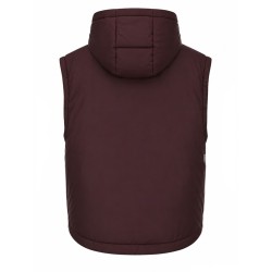 GILET IMBOTTITO CON CAPPUCCIO