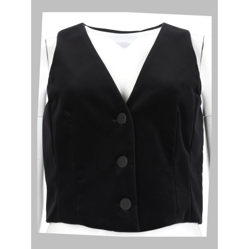Gilet in Velluto Liscio