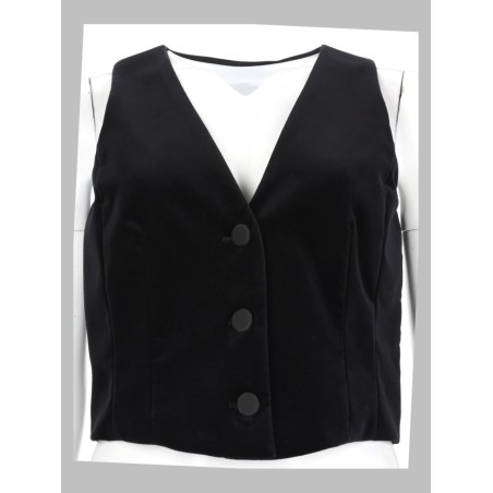 Gilet in Velluto Liscio