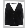 Gilet in Velluto Liscio