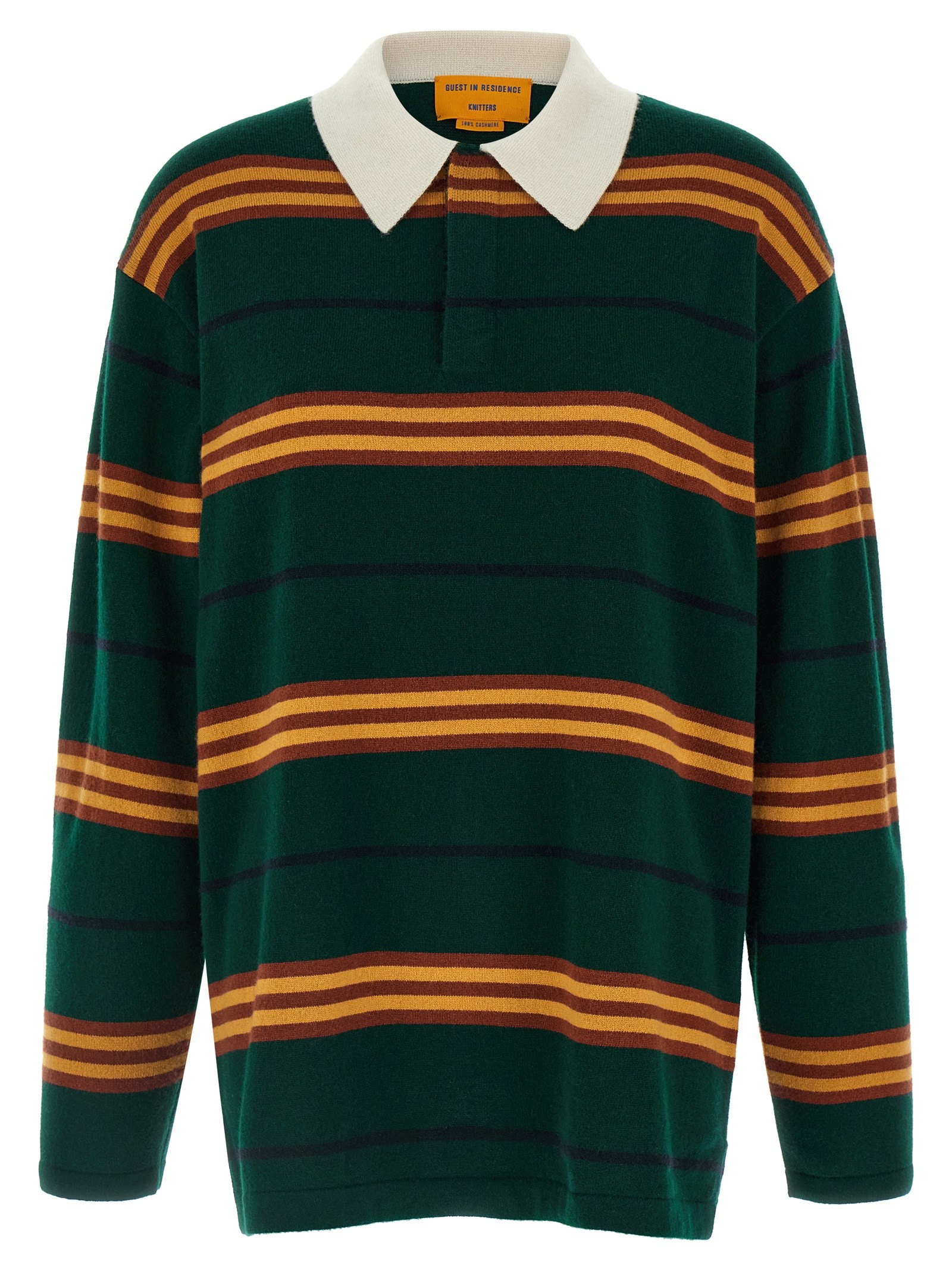 'Striped Rugby' polo shirt