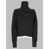 Cardigan In Lana Con Zip