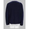 Cardigan In Lana E Cashmere A Trecce