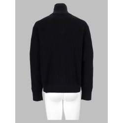 Cardigan In Maglia Di Cotone A Coste