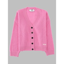Cardigan In Lana e Cashmere