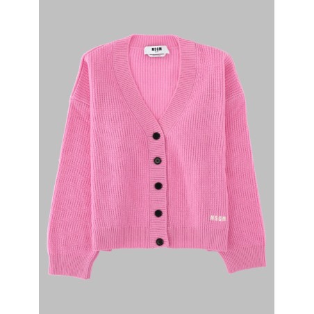 Cardigan In Lana e Cashmere