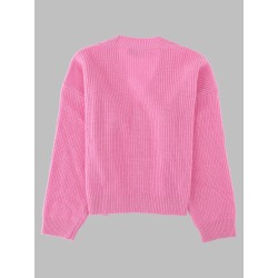 Cardigan In Lana e Cashmere