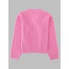 Cardigan In Lana e Cashmere