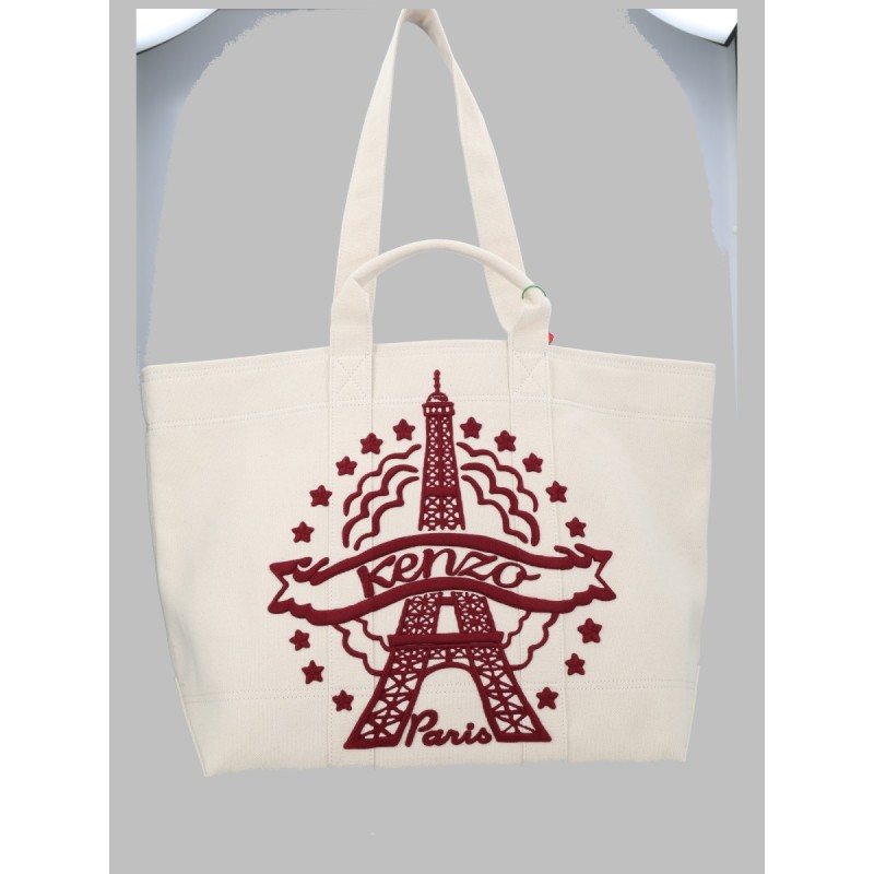 Borsa Tote "Kenzo Eiffel Tower" Large