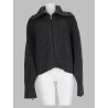 Cardigan In Lana Con Zip