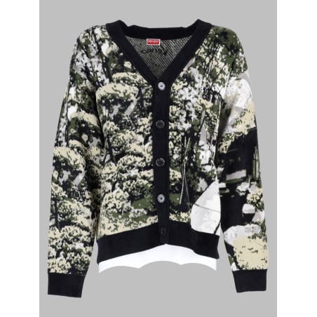 Cardigan "Kenzo Japanese Garden"