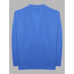 Cardigan In Lana Merino e Cashmere