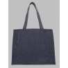 Borsa Tote in Denim di Cotone