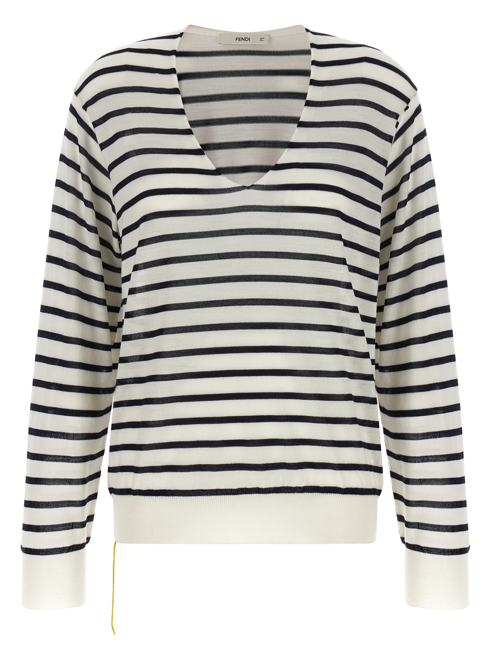 Striped wool sweater