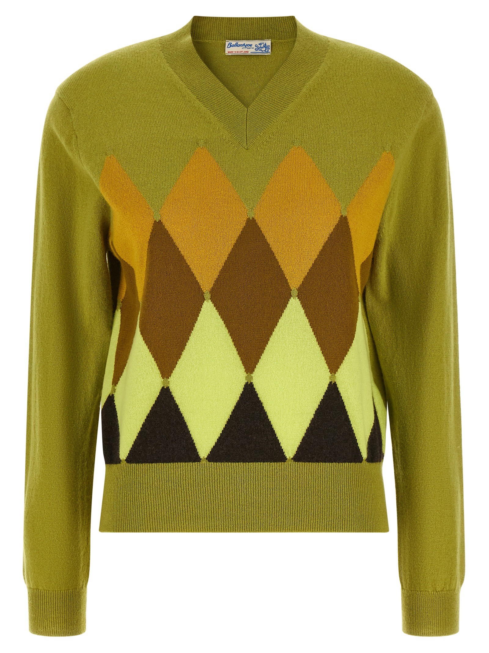 Green 'Diamond' sweater