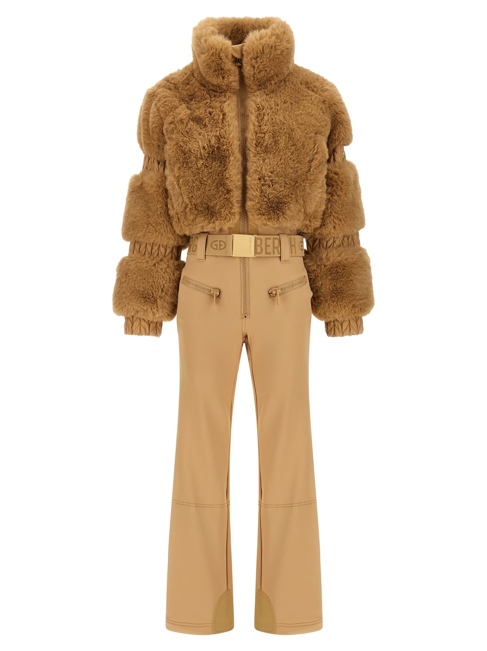 'Lieke' beige ski suit