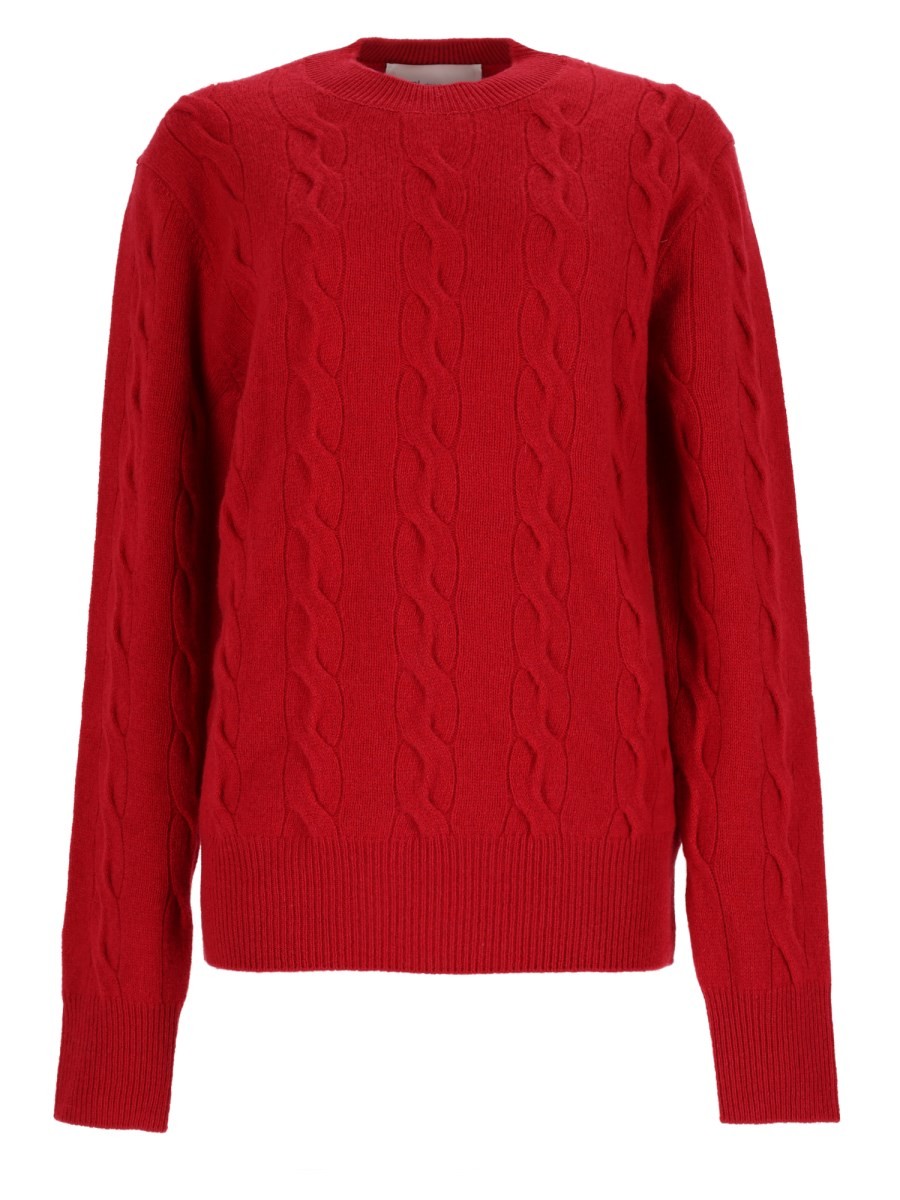 Maglia In Lana a Trecce