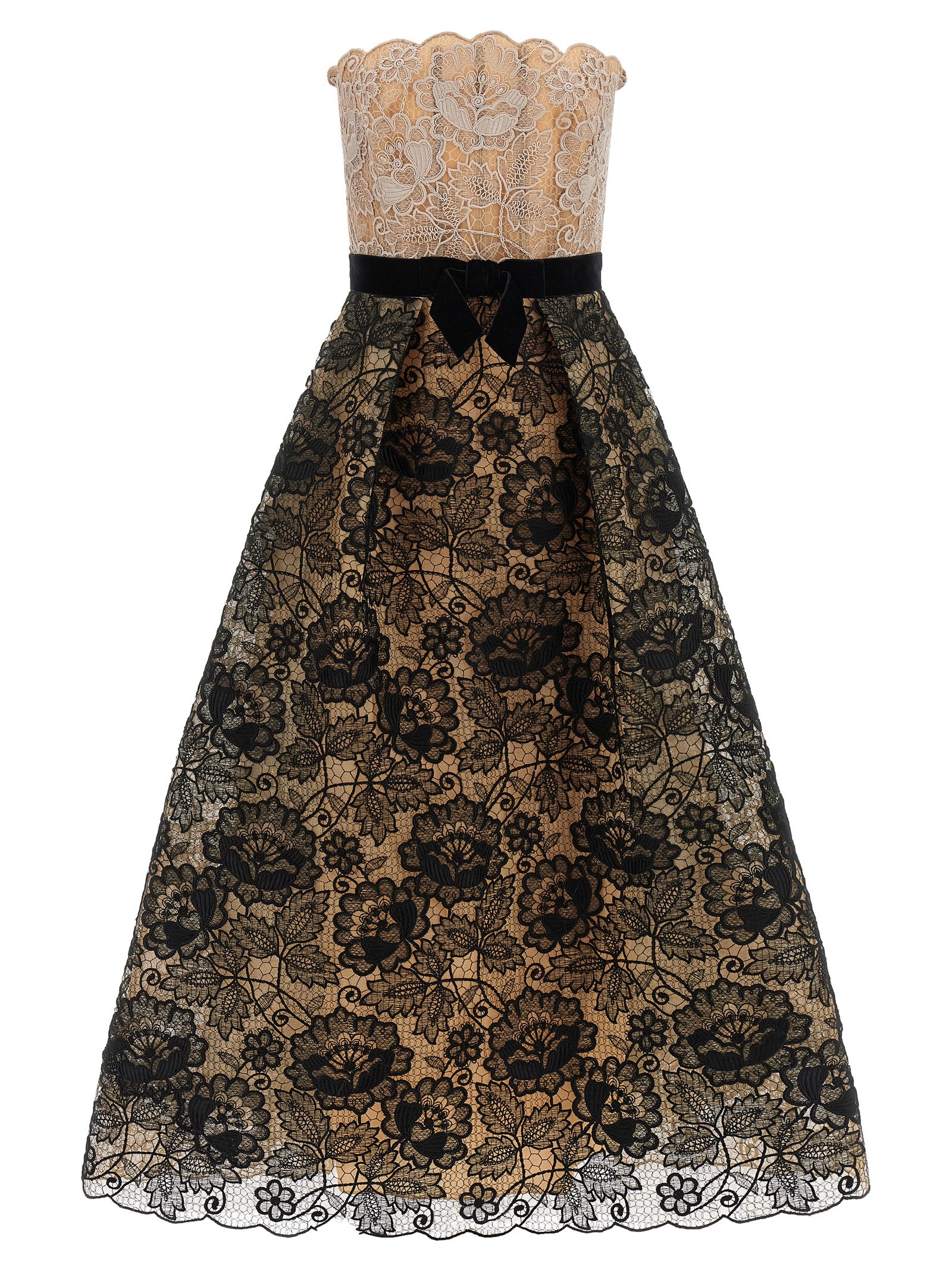 Guipure lace dress