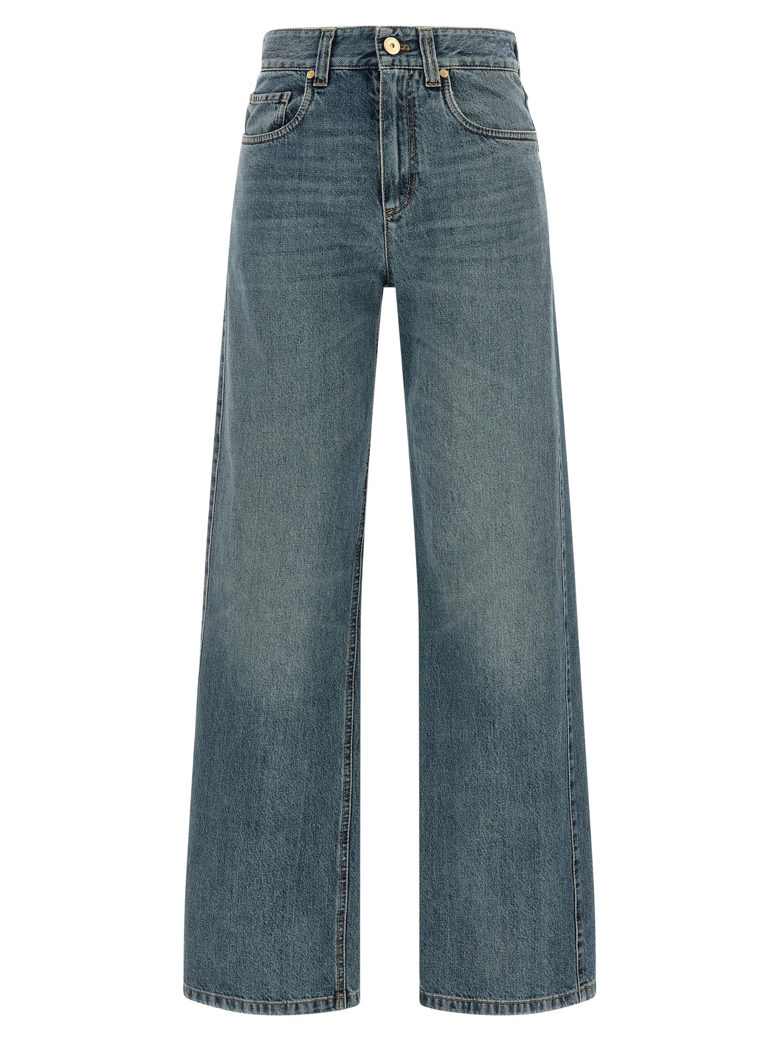 'Contemporary Loose' blue jeans
