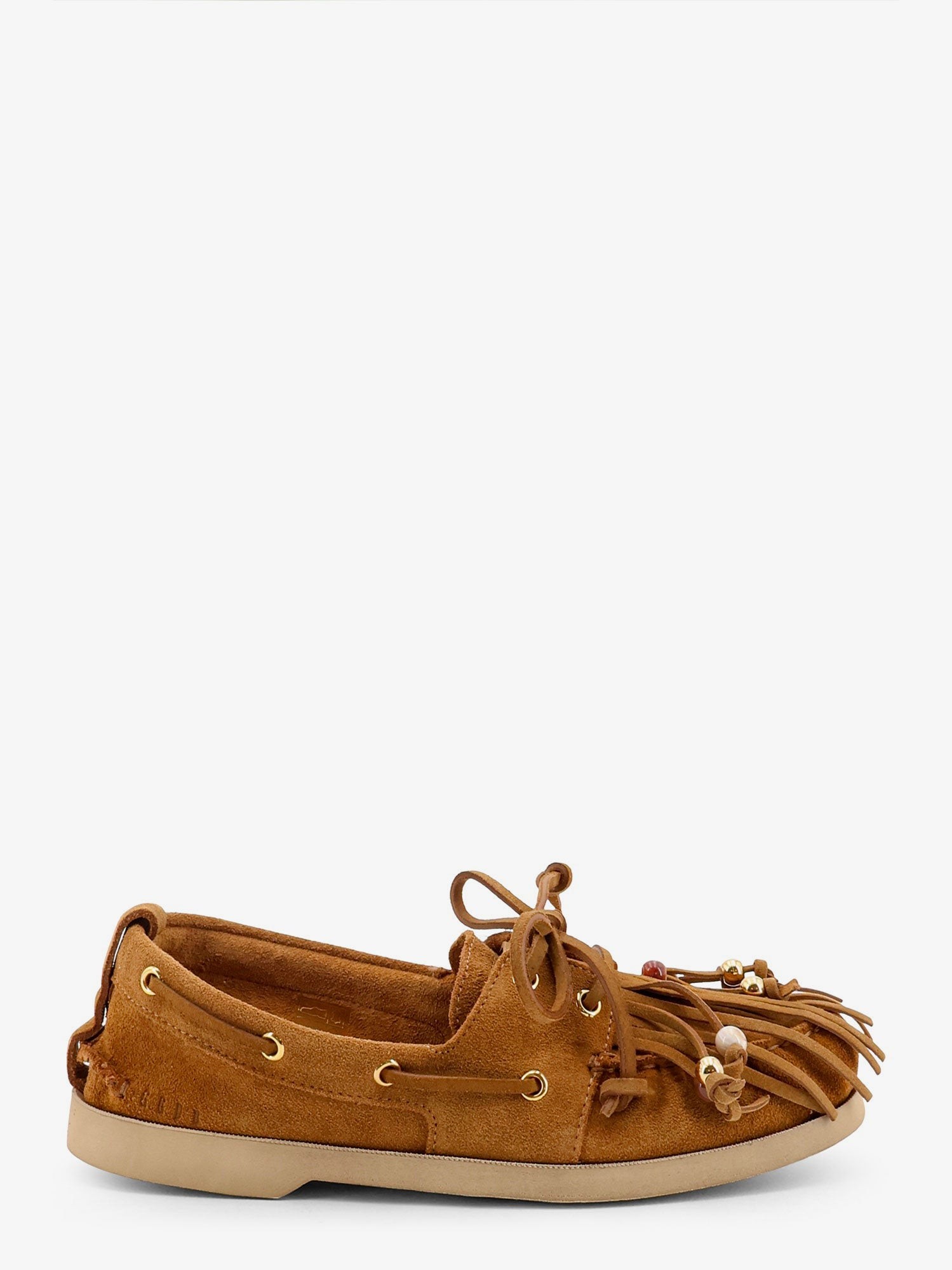 Cruise with fringes suede loafers